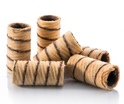 גליליות וופל למילוי