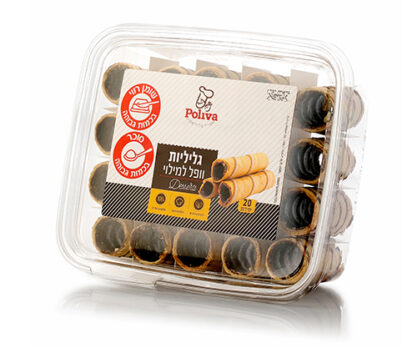 גליליות וופל למילוי