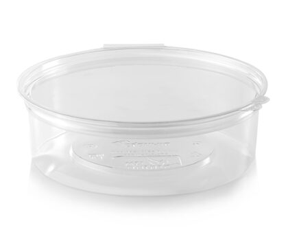 אריזת פלסטיק עגולה מכסה שטוח לעוגיות