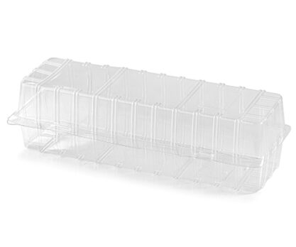 אריזת פלסטיק לעוגה מאורכת