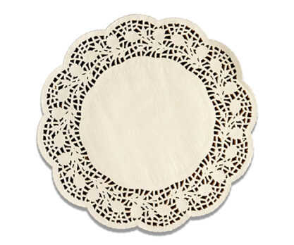 מפית תחרה תחתית לעוגה גודל 32