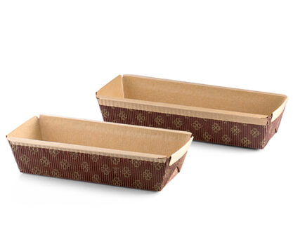 תבנית אפייה חד פעמית מלבנית לעוגת אינגליש קייק