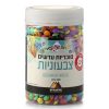 סוכריות עדשים צבעוניות לקישוט עוגה