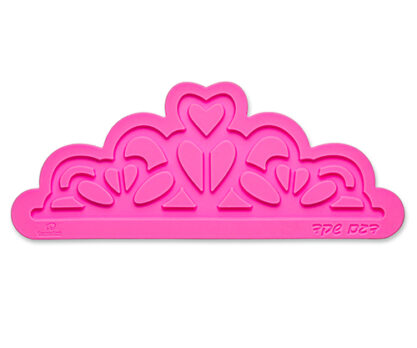 תבנית סיליקון כתר מלך דגם שקד