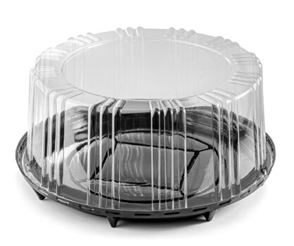 אריזה לעוגה 28 עגולה גבוהה מפלסטיק