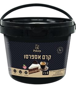 קרם בטעם אספרסו 4 קג של פוליבה
