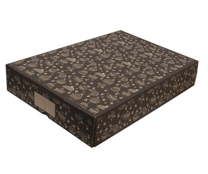 אריזת קרטון גדולה שטוחה