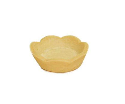 טארטלט בצק אפוי בצורת פרח