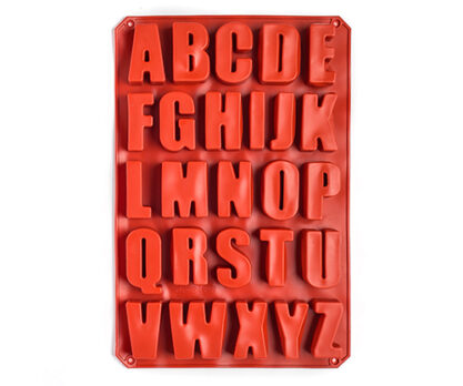תבנית סיליקון אותיות דפוס אנגלית
